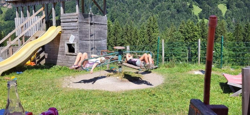 Вилла Jausenstation Neuschwand Хиттизау Экстерьер фото